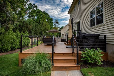 Elegant Cable Railings Deck - Durable And Sleek By Deck Guardian