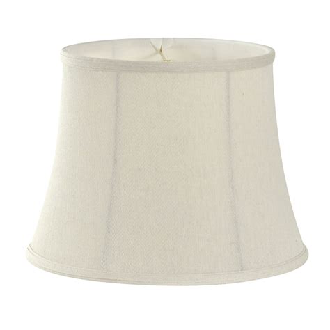 White Linen Lamp Shade 9X12X9 | At Home