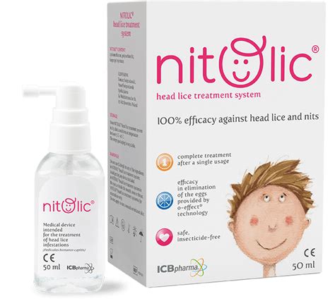 Nitolic® head lice treatment system, 50ml - Nitolic