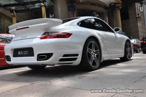 Porsche 911 Turbo spotted in Bukit Bintang KL, Malaysia on 09/15/2012