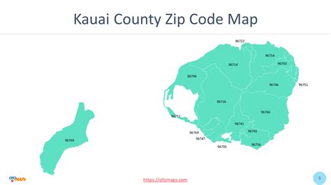 Hawaii Zip Code Map