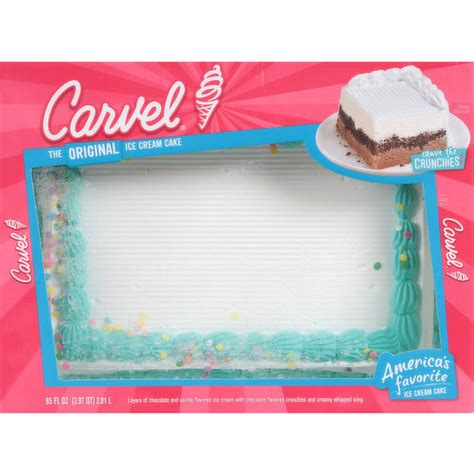 Carvel Ice Cream Cake, The Original