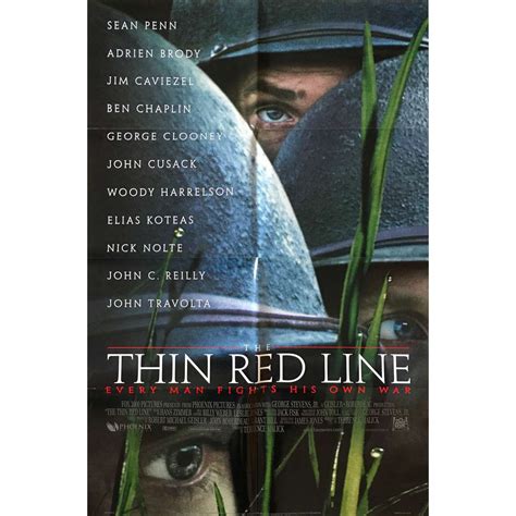 THE THIN RED LINE US Movie Poster - 27x41 in. - 1998