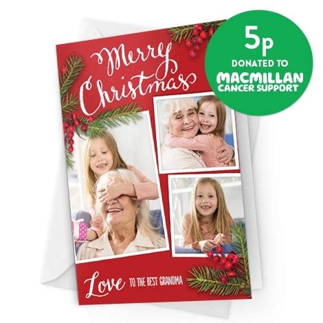 Charity Christmas Cards 2024 | Supporting Macmillan | Snapfish UK