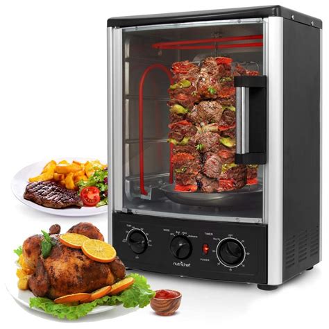 Nutrichef Vertical Multi-Function Rotisserie Oven AZPKRT97 Review ...