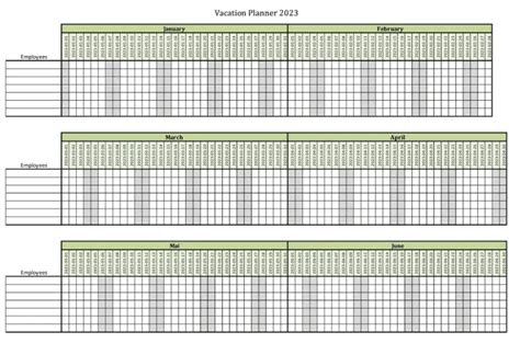 Vacation-Planner 2023 [Free Template]