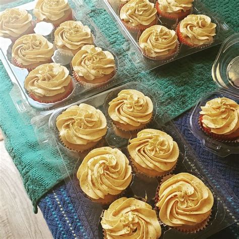 Butter beer cupcakes | Beer cupcakes, Butterbeer cupcakes, Butterbeer