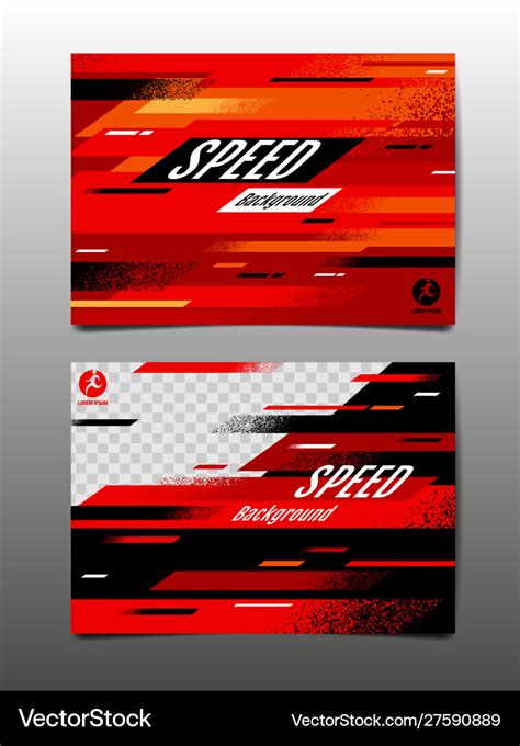 Speed layout template design abstract Royalty Free Vector