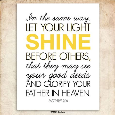 Bible Quotes About Shining Light. QuotesGram