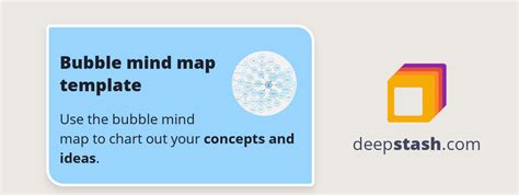 Bubble mind map template - Deepstash