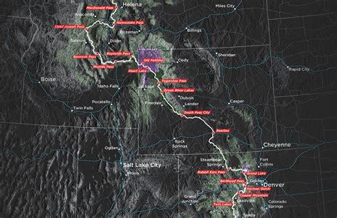 Explore The Continental Divide Trail Wyoming