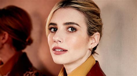 Emma Roberts Brown Hair is the Best Kind of Winter Makeover | StyleCaster