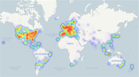 Coinmap's Heat Map Shows Places That Accepts Bitcoin