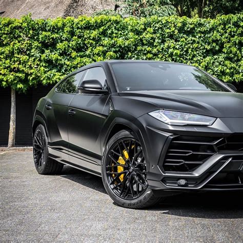 Matte Black Lamborghini Urus