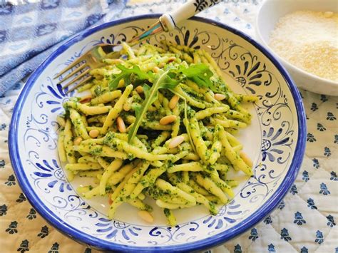 Trofie Pasta with Rocket Pesto Recipe – The Pasta Project