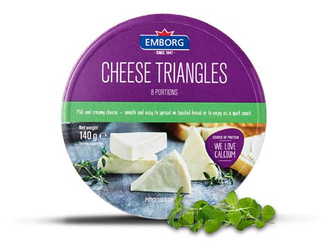 Cheese Triangles - Emborg