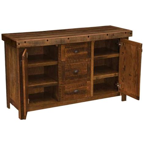 Sideboard - Antique Oak - Rustic Retreat Furniture