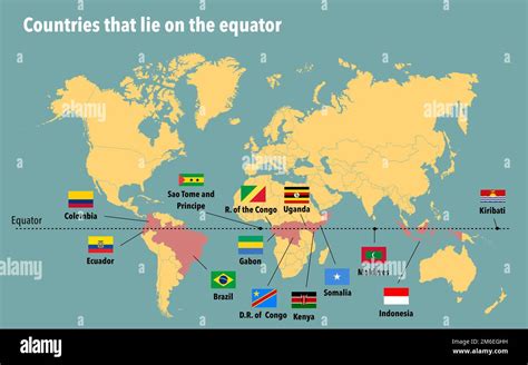 Equator Map Of World - Nancy Valerie