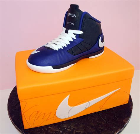 Custom Sneaker Made Out Of Rkt Nike Sneaker - CakeCentral.com