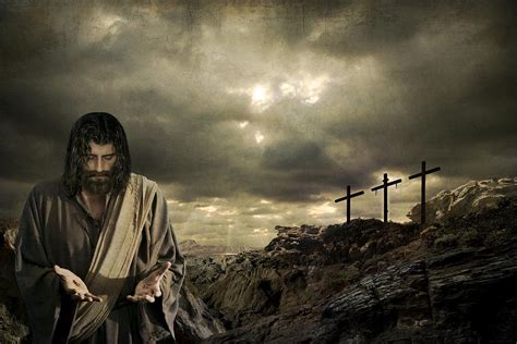 Jesus Christ- A Sacrifice Of Atonement Photograph by Acropolis De ...