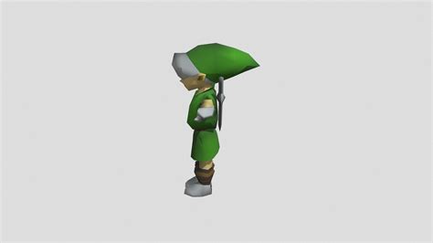 Ocarina Of Time - Young Link - Download Free 3D model by camren.a.lay ...