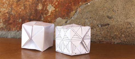 Make Your Own Origami Cube: An Introduction to Architecture 101 - Frank ...