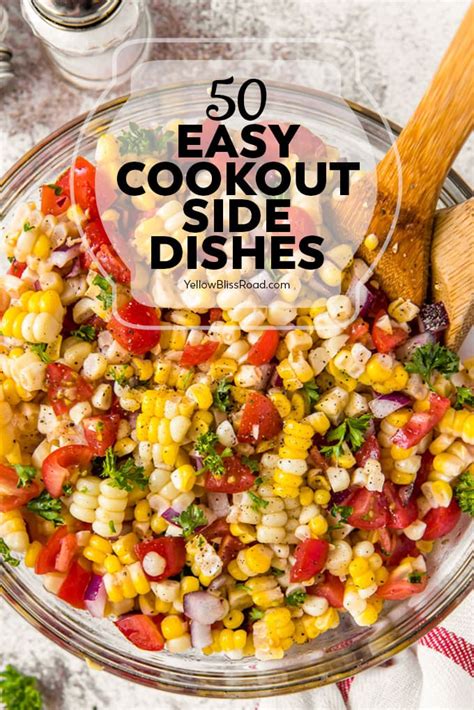 50 Cookout Side Dishes for Summer | YellowBlissRoad.com