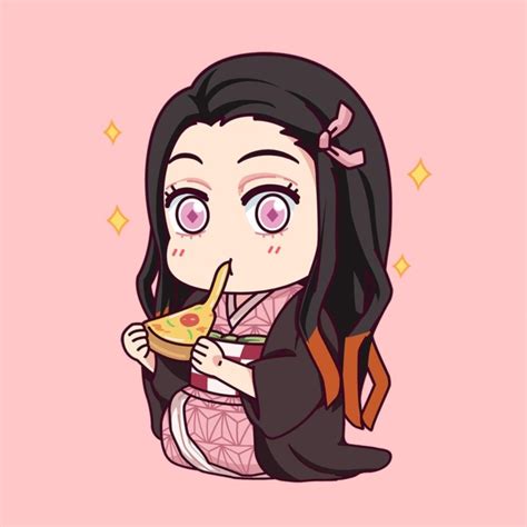 Nezuko Chibi Drawings - 100 Beautiful Chibi Nezuko Pictures