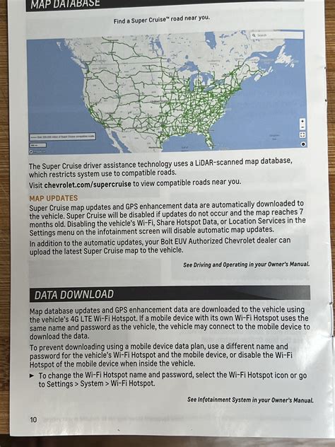 Supercruise Map update info : r/BoltEV