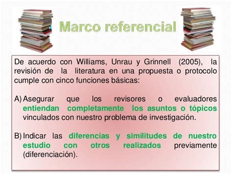 Marco teorico referencial