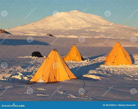 Antarctic volcano stock photo. Image of antarctica, volcano - 48163604