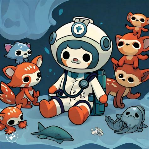 Octonauts Characters Imagined by Gen AI