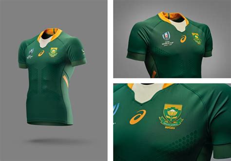 ASICS Reveal Springboks Rugby World Cup 2019 Jersey – TheYellowCap.com