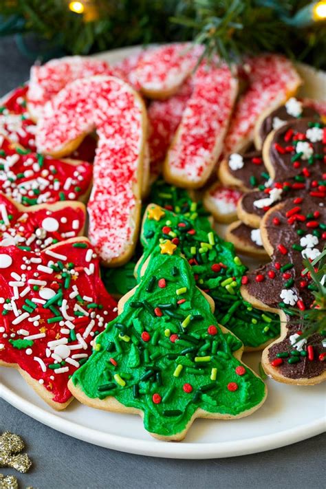 Decorated Christmas Sugar Cookies