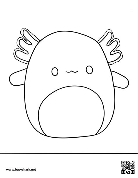 Printable Squishmallow Coloring Pages