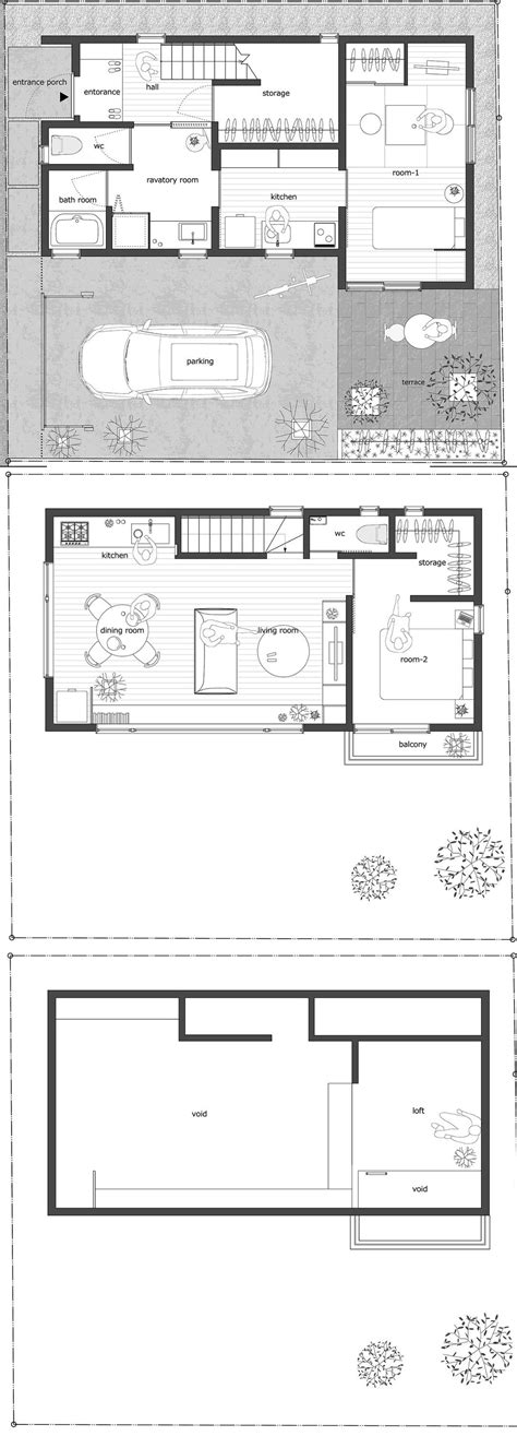 27+ Small Japanese Style House Plans