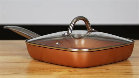 copper-pan-copper-chef-square-frying-pan-with-lid-9.5-inch-packaging ...