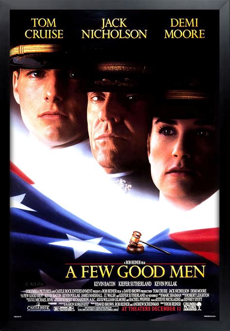 A Few Good Men Movie Poster Framed and Ready to Hang. | Etsy