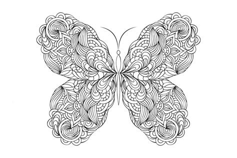 Butterfly Coloring Pages For Adults Best Coloring Pages For Kids