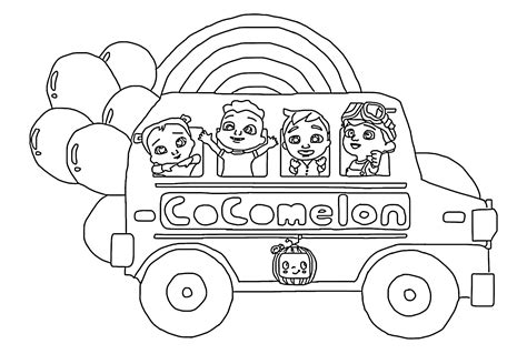 50 Cocomelon Coloring Pages - ColoringPagesOnly.com