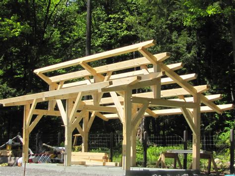 Timber Frame Workshop and Shed