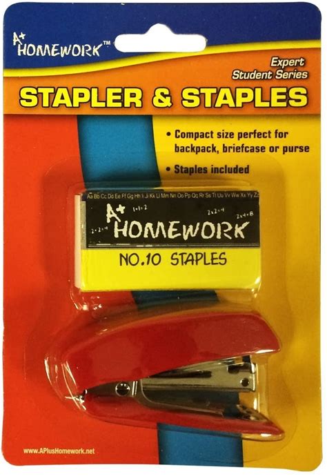 Stapler Mini w/Staples #10