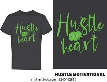 Hustle Motivational Inspirational Quotes Stock Vector (Royalty Free ...