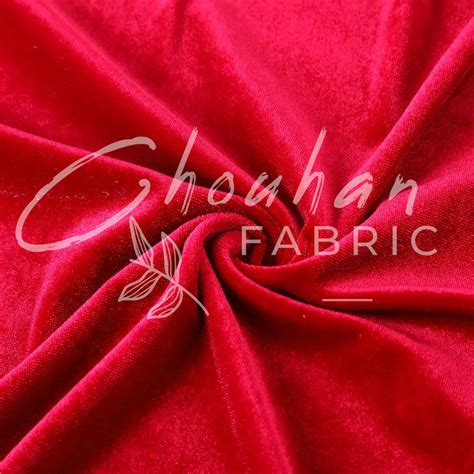 Stretchy 25 Colors Velvet Fabric, Stretchy Velvet Fabric by the Yard ...