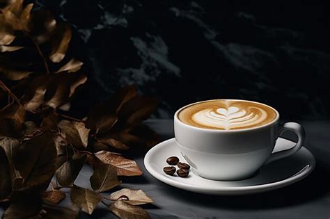 Premium AI Image | Cappuccino coffee in white cup isolated over white