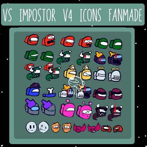 Fnf Vs Imposter V4 Remastered Icons Ibispaint – NBKomputer