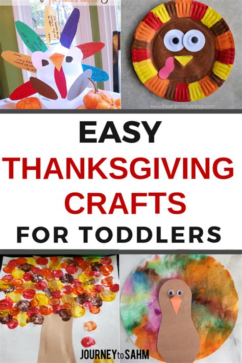 The Best Thanksgiving Crafts for 2 Year Olds - Journey to SAHM