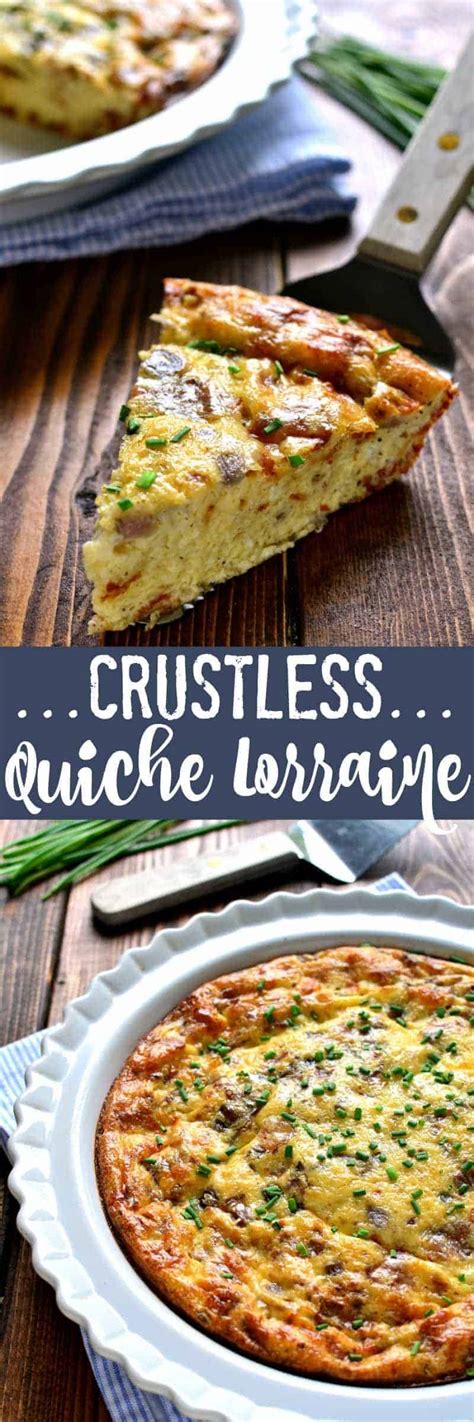 Crustless Quiche Lorraine