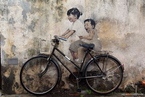 Penang Street Art - Adventures with Family