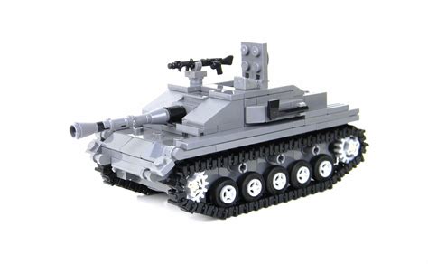 Custom WW2 German StuG Tank Made W/ Real LEGO® Bricks